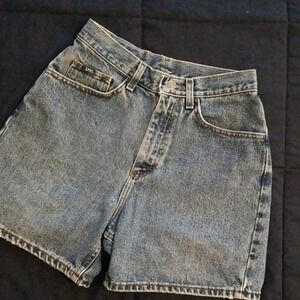 Lee Denim Shorts high waist Womens Size 8 vintage jeans short